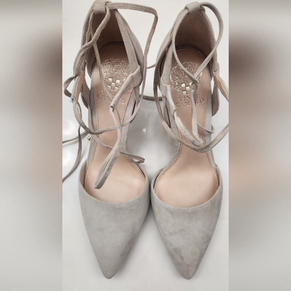 Vince Camuto women's size 9.5 ankle wrap heels - Picture 3 of 6